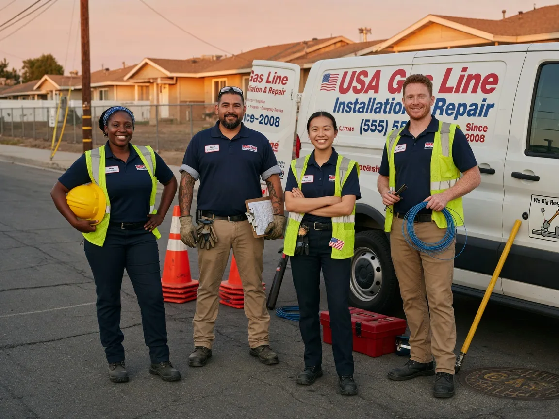 Gas Line Installation company in Casco, MI
